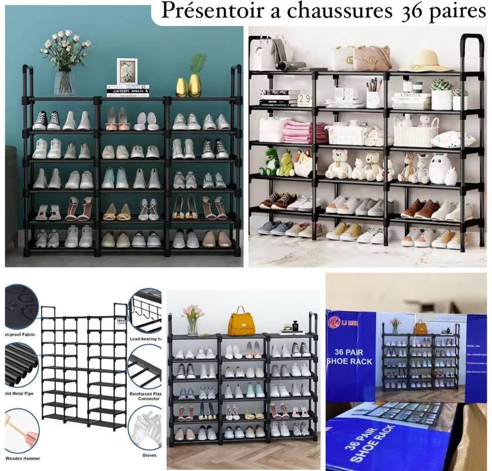 PESANTEUR DE CHAUSSURES 36 PAIRES