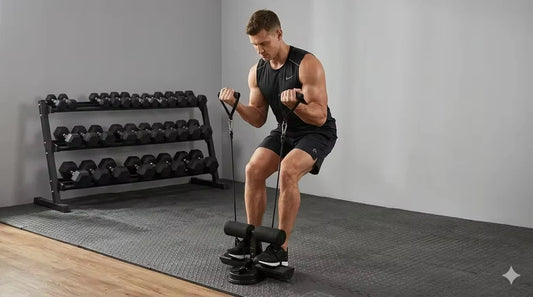 💪Appareil d’exercice des muscles 💪. Station de Fitness Multifonction à Ventouse.