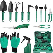 🌱 KIT COMPLET D’OUTILS DE JARDINAGE – 10 PIÈCES