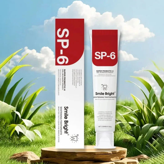 🦷 SP-6 PROBIOTIC WHITENING TOOTHPASTE Le secret d’un sourire éclatant et d’une haleine irrésistiblement fraîche