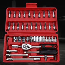 Coffret d'outillage mécanique - Douilles, cliquet & Embouts