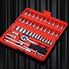 Coffret d'outillage mécanique - Douilles, cliquet & Embouts