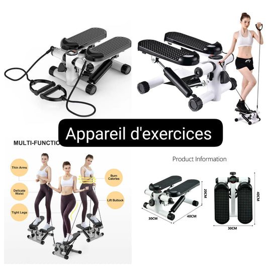 🏋️ Mini Stepper Multifonction – Faites du sport à domicile et obtenez des résultats visibles !